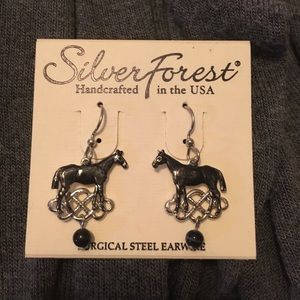 equestrian earrings🐎